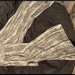 Bell bottom cotton pants